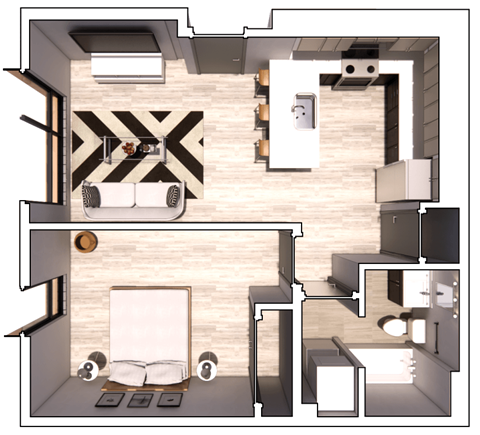 108 S. 1st St 1-2 Beds Apartment for Rent - Photo Gallery 13